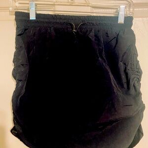 Sleek Black Running Shorts